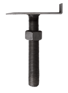 Steel pier with standard head